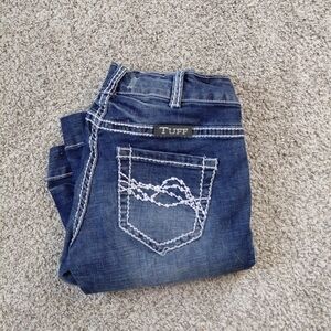 Cowgirl Tuff Women's Boot Cut Jeans - Blue